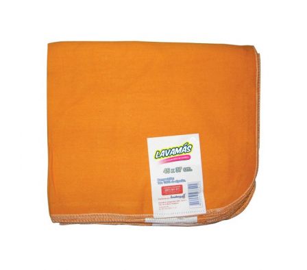 FRANELA NARANJA LAVAMAS X UND