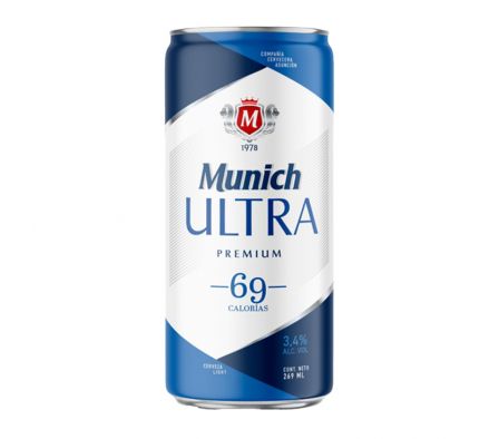 CERVEZA MUNICH ULTRA 269 ML