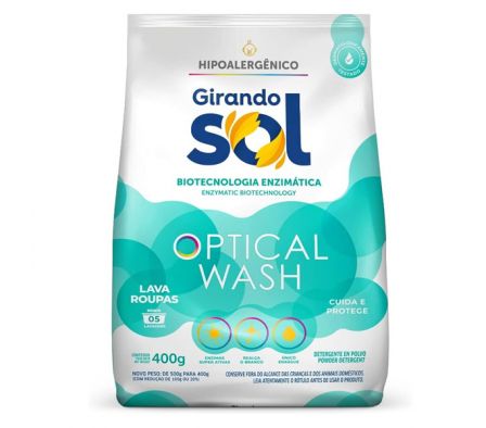 JABON .POLVO VERD GIR.SOL SACHET 400g