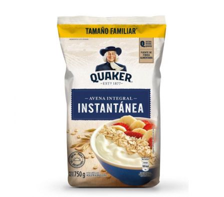 AVENA INTEG.QUAKER INSTANT.750gr BOLSA