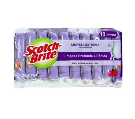 ESPONJA EXTREMA SCOTCH BRITE x10un