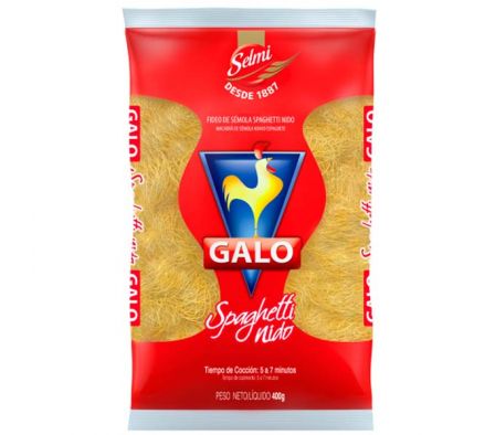 FIDEO GALO SEMOLA FETUCHINI 400G