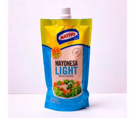 MAYONESA LIGTH NATIVO 230gr SACHET 