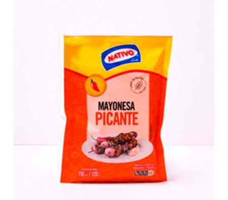 MAYONESA PICANTE NATIVO 118gr SACHET