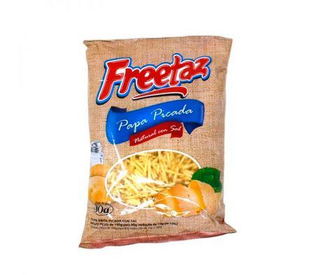 PAPAS  PICADAS FREETAZ 90 GR 