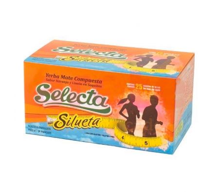 YERBA MATE SILUETA 10 UNDS