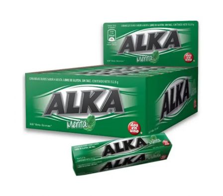 CARAMELO ALKA MENTA 29,4gr