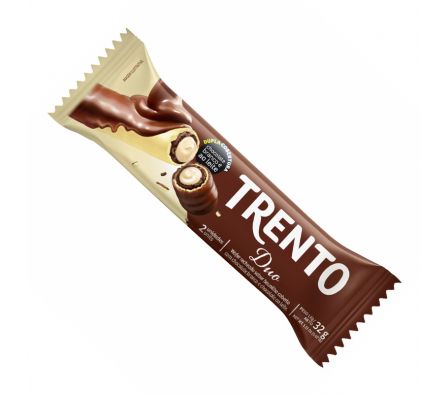 CHOCOLATE TRENTO RELLENO 32G DUO C/16UN