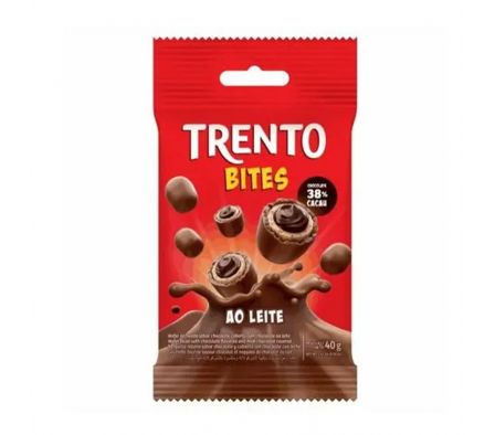 CHOCOLATE TRENTO MINI BITES 40G CHOC. C/12UN