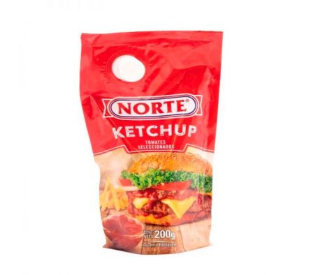KETCHUP NORTE DOY PACK 200gr