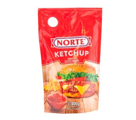 KETCHUP NORTE DOY PACK 400gr