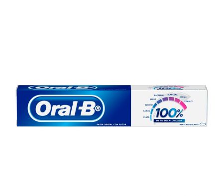 CREMA DENTAL ORAL-B PRO-SALUD 100% 180gr.
