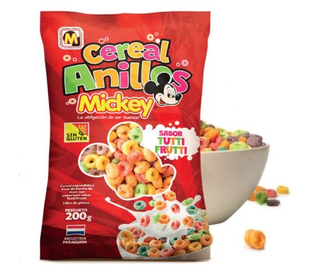 CEREAL ANILLOS MICKEY 200gr