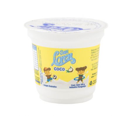 BEBIDA LACTEA SAN LOREN COCO 120gr POTE
