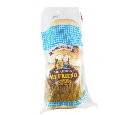 PAN HAMBURGUESAS MY FRIEND X UNIDAD