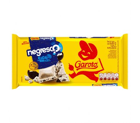 TABLETA GAROTO NEGRESCO 80GR