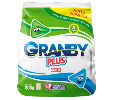 JABON PO GRANBY PLUS BLANQ MATIC 800G