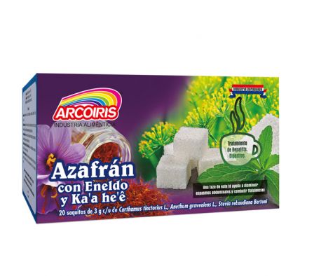 TE ARCOIRIS AZAFRAN/ENELDO/KAA 20saq.