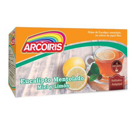 TE ARCOIRIS EUCALIPTO/MIEL/LIMON 10saq.