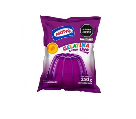 GELATINA DE UVA NATIVO DE 250 GR