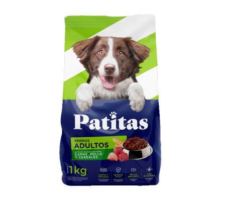 ALIM.P/ PERRO PATITAS 1kg ADULTO