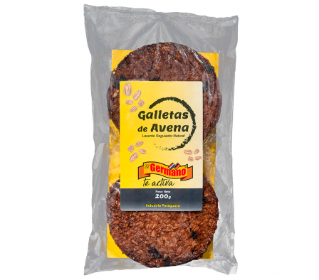 GALLETA EL GERMANO AVENA 210  GR
