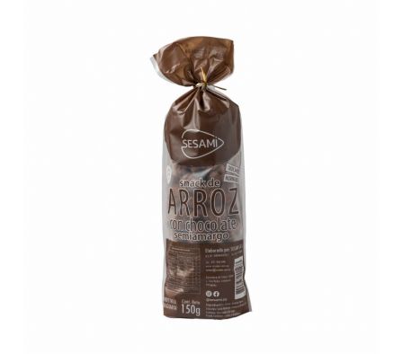 SNACK DE ARROZ SESAMI C/CHOCO 150gr