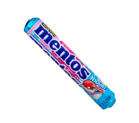 CARAMELO MENTOS YOGURT MORANGO 29,5gr