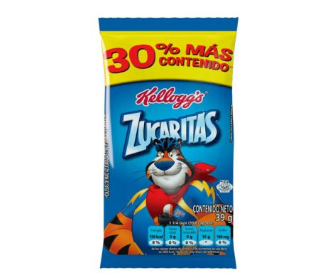 CEREAL ZUCARITAS TIRA 39GR.