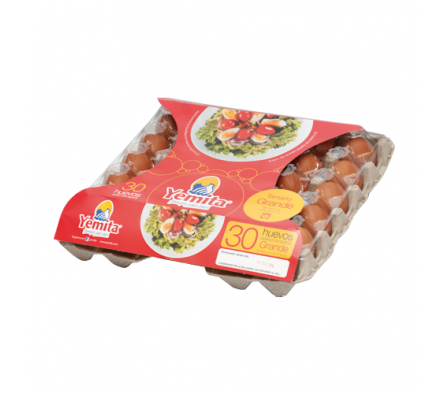 HUEVO YEMITA TIPO A (30 UNIDADES)