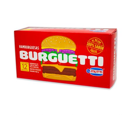 HAMBURGUESA BURGUETTI x12unid.