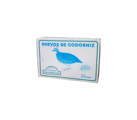 HUEVO CODORNIZ EL PALOMAR 24 UNIDADES