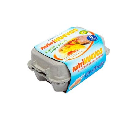 HUEVO NUTRIHUEVOS TIPO A x6 Unidades