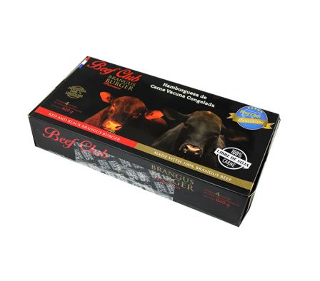 HAMBURGUESAS BRANGUS 4 UNID BEEF CLUB