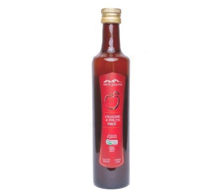 VINAGRE ORGANICO SERRA GAUCHA MANZ. 500ML 