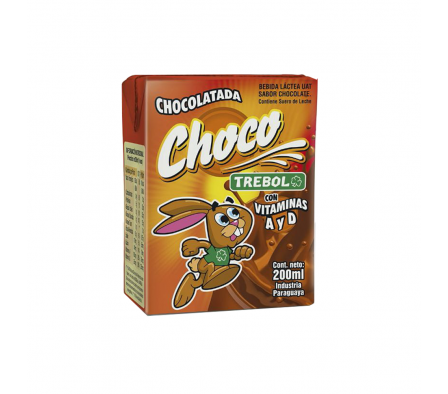 LECHE CHOCOLATE TREBOL 200 ML