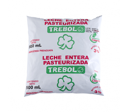 LECHE TREBOL SACHET ENTERA 500 ML