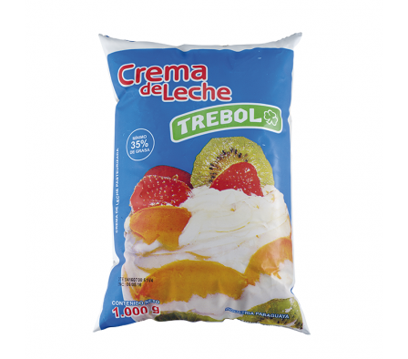 CREMA LECHE TREBOL  SACHET X 1 LT
