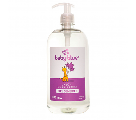 JABON BABY BLUE PIEL SENSIBLE 1000 mL C/V
