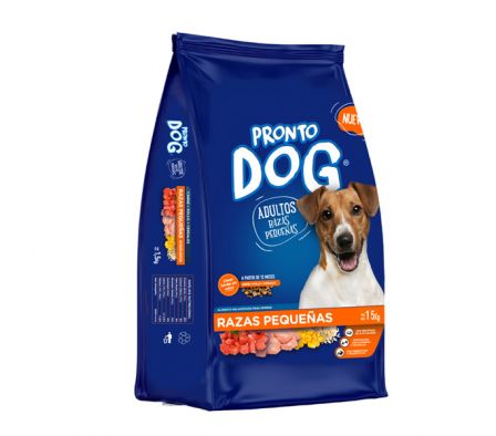 ALIM.P/PERRO PRONTO DOG RAZA PEQ.15 KG