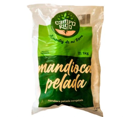 MANDIOCA PELADA CONG CAMPO RICO 1kg