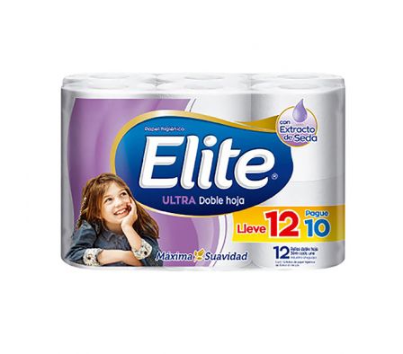 PAPEL HIGIENICO ELITE D.H 12x30mts