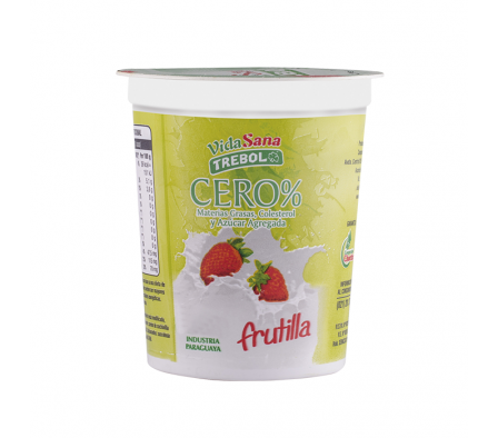 YOGHURT TREBOL LIGHT FRUTILLA 180  GR