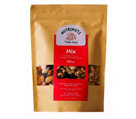 MIX DE FRUTOS SECOS WR 250GR.
