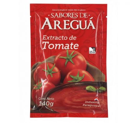 EXTRACTO TOMATE SAB.AREGUA 140gr SACHET
