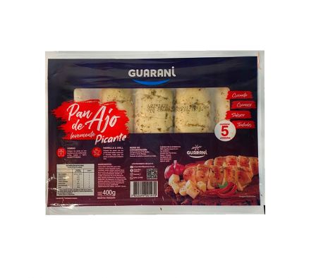 PAN DE AJO PICANTE GUARANI 400GR