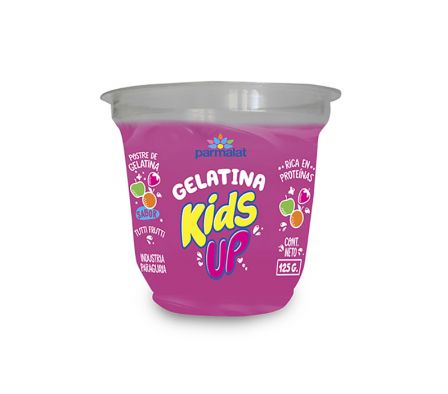 GELATINA PARMALAT TUTTI FRUTTI 125  GR