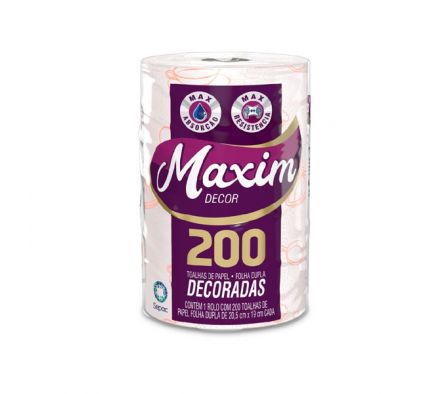 TOALLA COCINA MAXIM DECOR. 200H x1Rollo