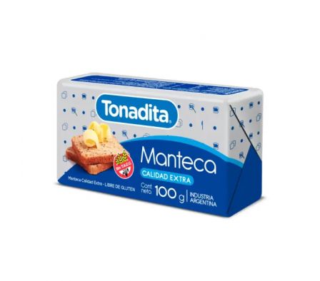 MANTECA TONADITA VE 100 gr 