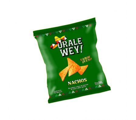 NACHOS ORALE WEY QUESO 50gr